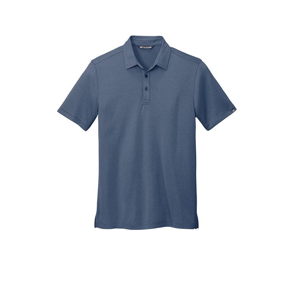 Branded TravisMathew Coto Performance Polo Vintage Indigo/Black