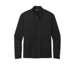 Custom Branded TravisMathew Quarter Zips - Black