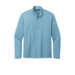 Branded TravisMathew Coto Performance Quarter Zip Brilliant Blue Heather