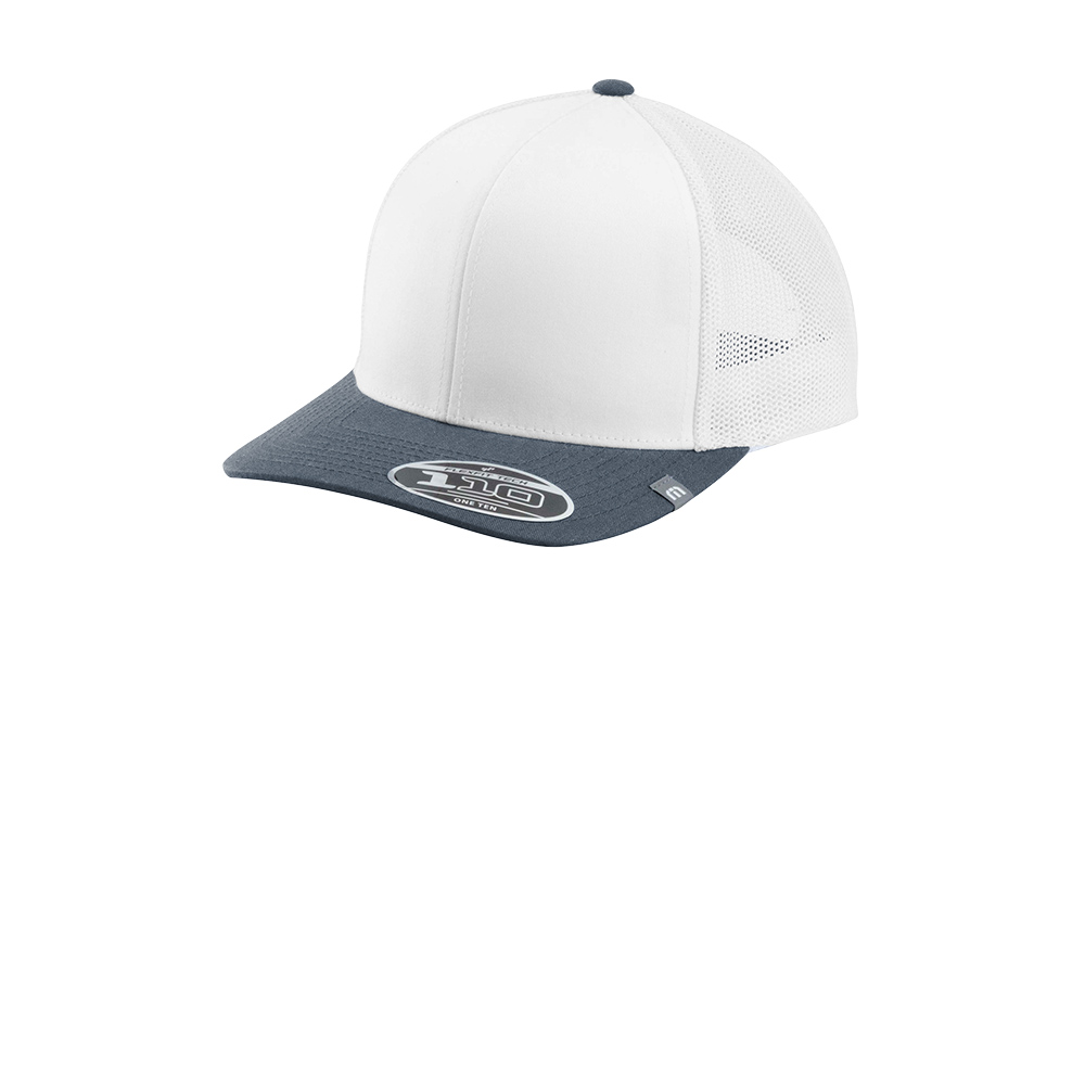 Branded TravisMathew Cruz Colorblock Trucker Cap White / Vintage Indigo