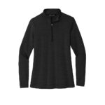 Custom Branded TravisMathew Quarter Zips - Black