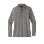 Custom Branded TravisMathew Quarter Zips - Grey Heather