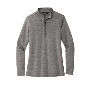 Branded TravisMathew Ladies Crestview Quarter Zip Grey Heather