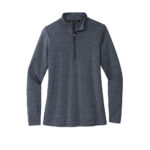 Custom Branded TravisMathew Quarter Zips - Vintage Indigo Heather