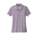 Custom Branded TravisMathew Polos - Purple Sage Heather