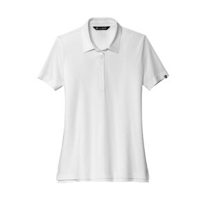 Branded TravisMathew Ladies Oceanside Solid Polo White