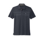 Branded TravisMathew Monterey Chest Stripe Polo Blue Nights