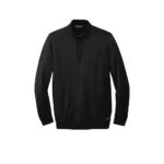 Custom Branded TravisMathew Quarter Zips - Black