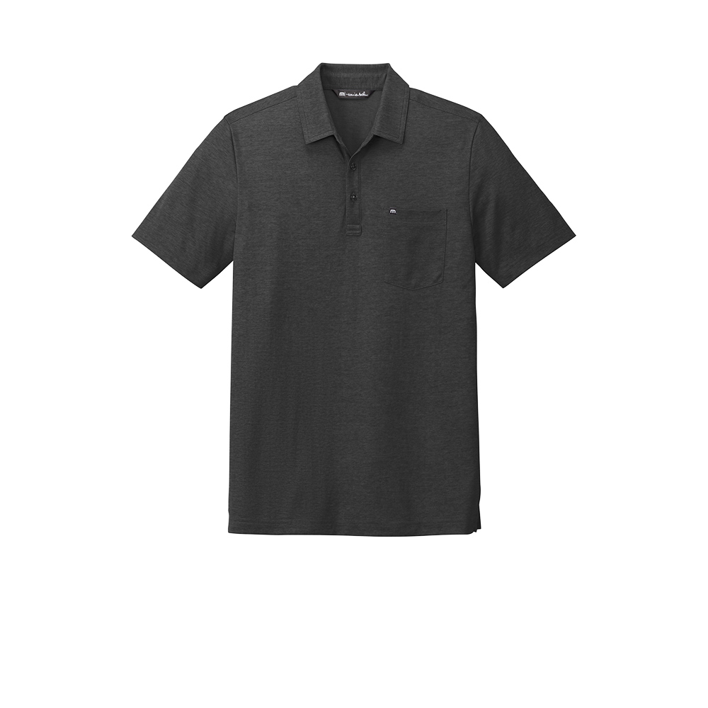 Custom Branded TravisMathew Polos - Black Heather