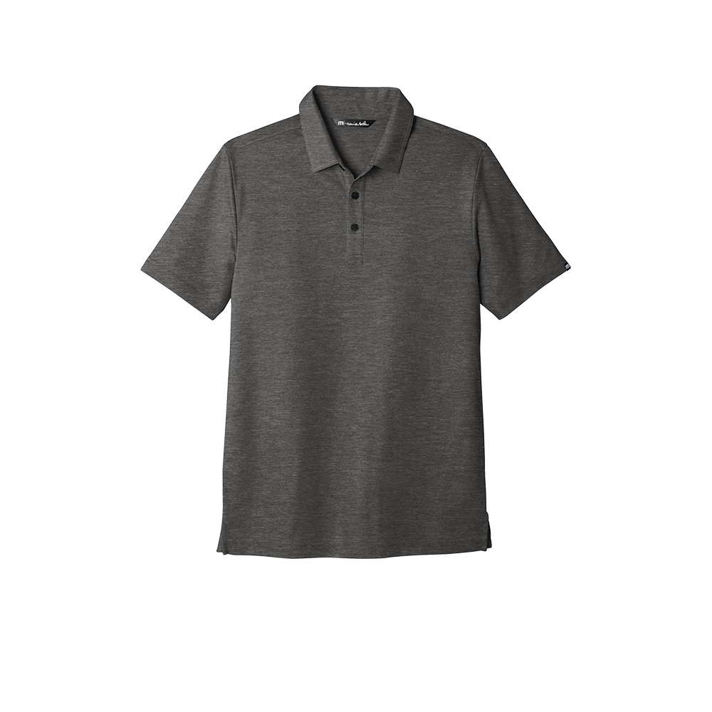 Custom Branded TravisMathew Polos - Black Heather