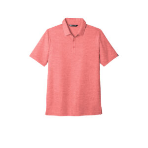 Branded TravisMathew Oceanside Heather Polo Cardinal Heather