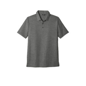 Branded TravisMathew Oceanside Heather Polo Quiet Shade Grey Heather