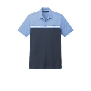 Branded TravisMathew Sunset Blocked Polo Riviera Heather/ Blue Nights