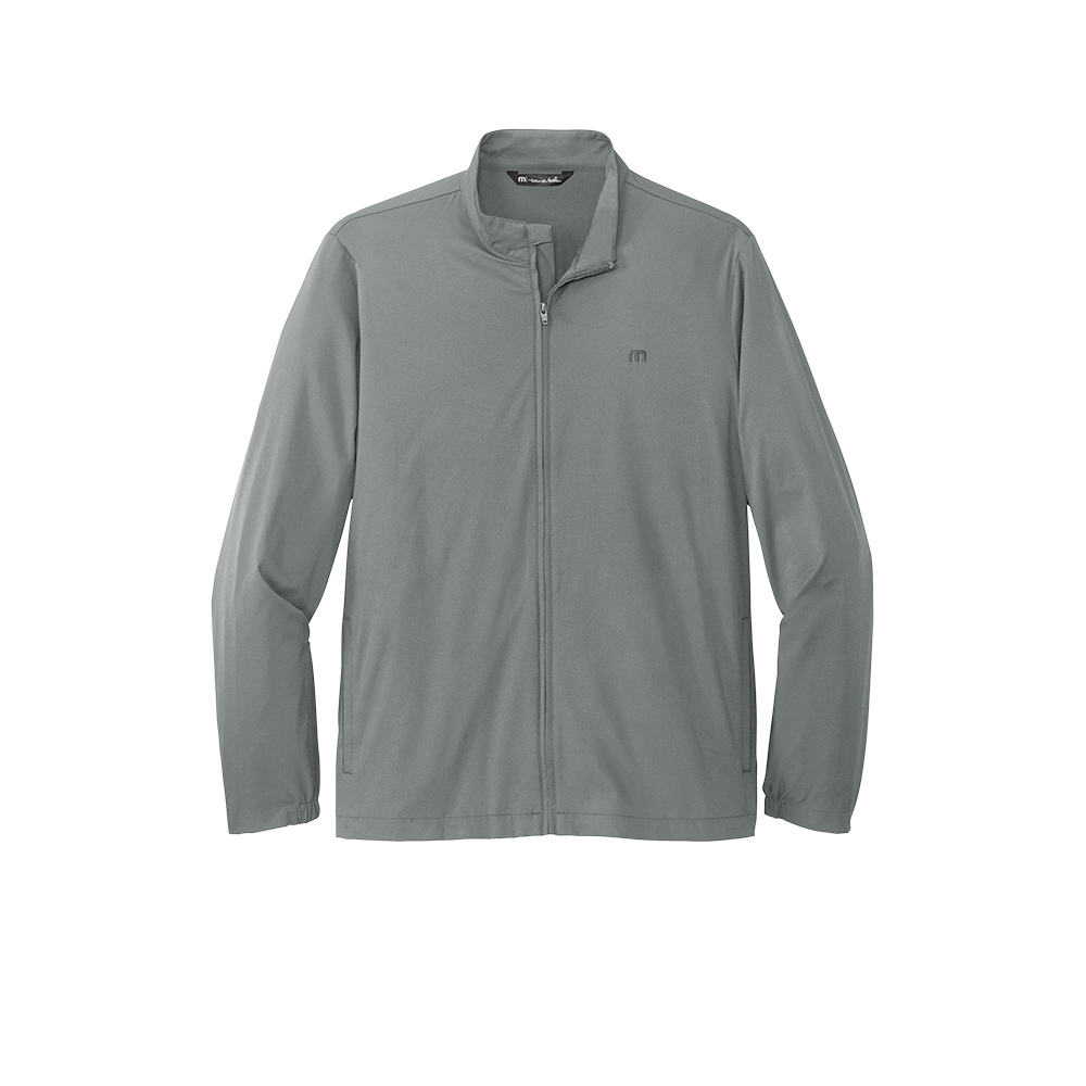 Branded TravisMathew Surfside Full-Zip Jacket Quiet Shade Grey