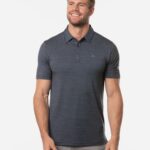 Custom Branded TravisMathew Polos - Vintage Indigo