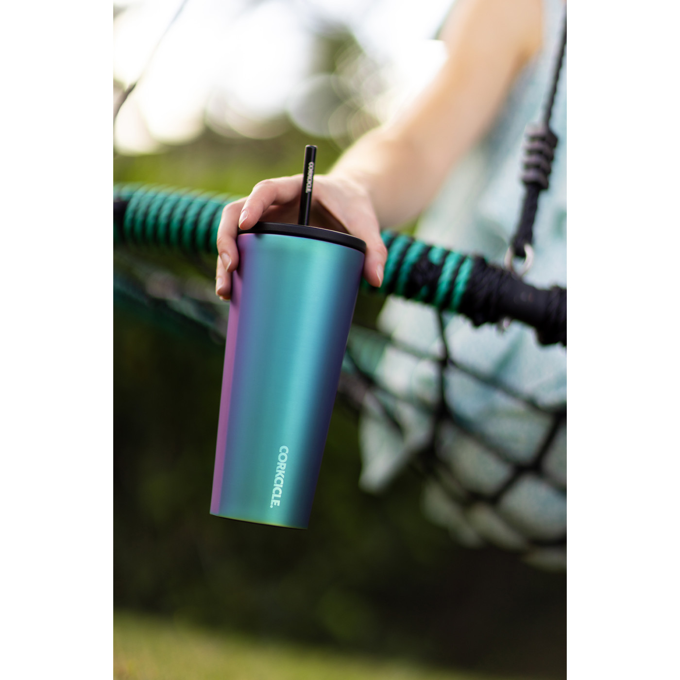 Corkcicle 24oz Cold Cup With Straw Personalize With Name or