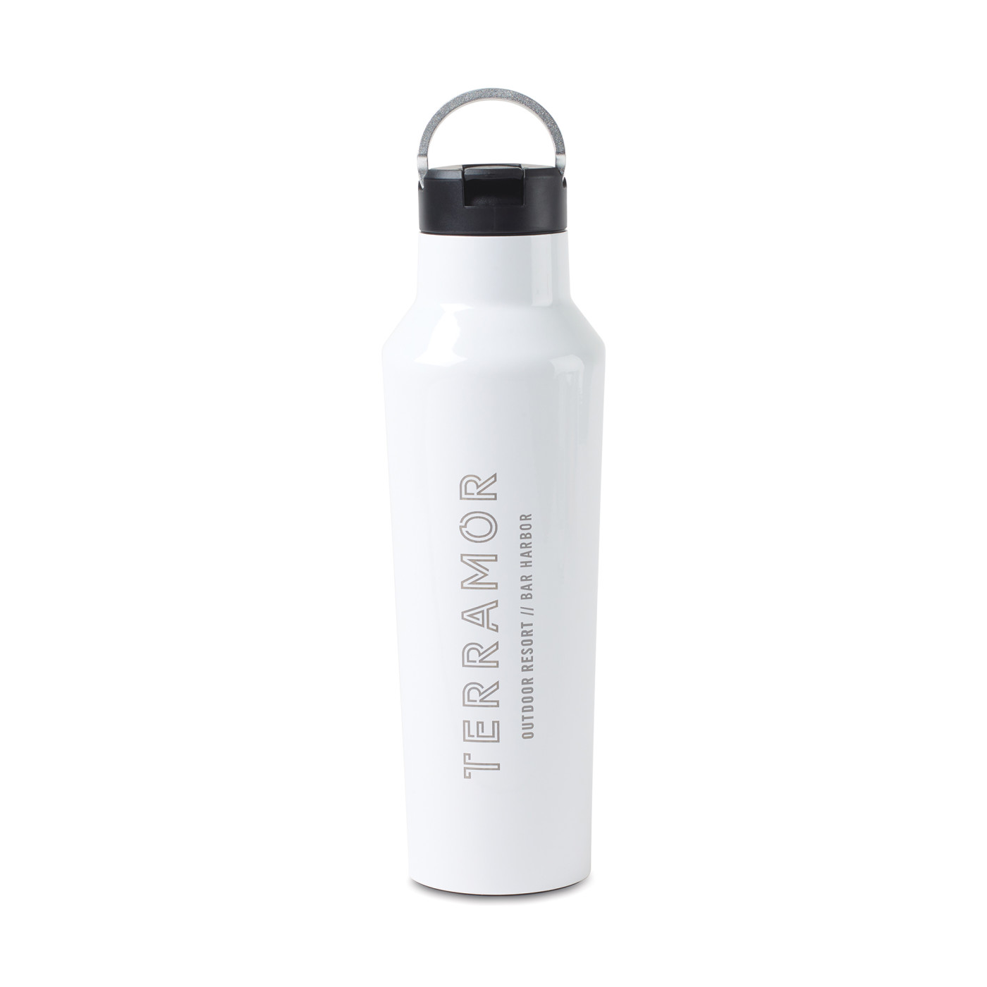 Custom Branded Corkcicle Drinkware - White