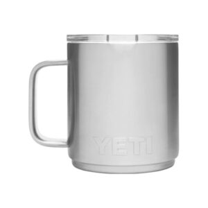 Branded YETI Rambler 10oz Stackable Mug Stainless Steel