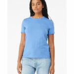 Branded Ladies’ Relaxed Jersey Short-Sleeve T-Shirt Carolina Blue