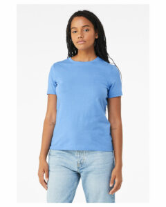 Branded Ladies’ Relaxed Jersey Short-Sleeve T-Shirt Carolina Blue