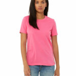 Custom Branded Bella+Canvas T-Shirts - Charity Pink