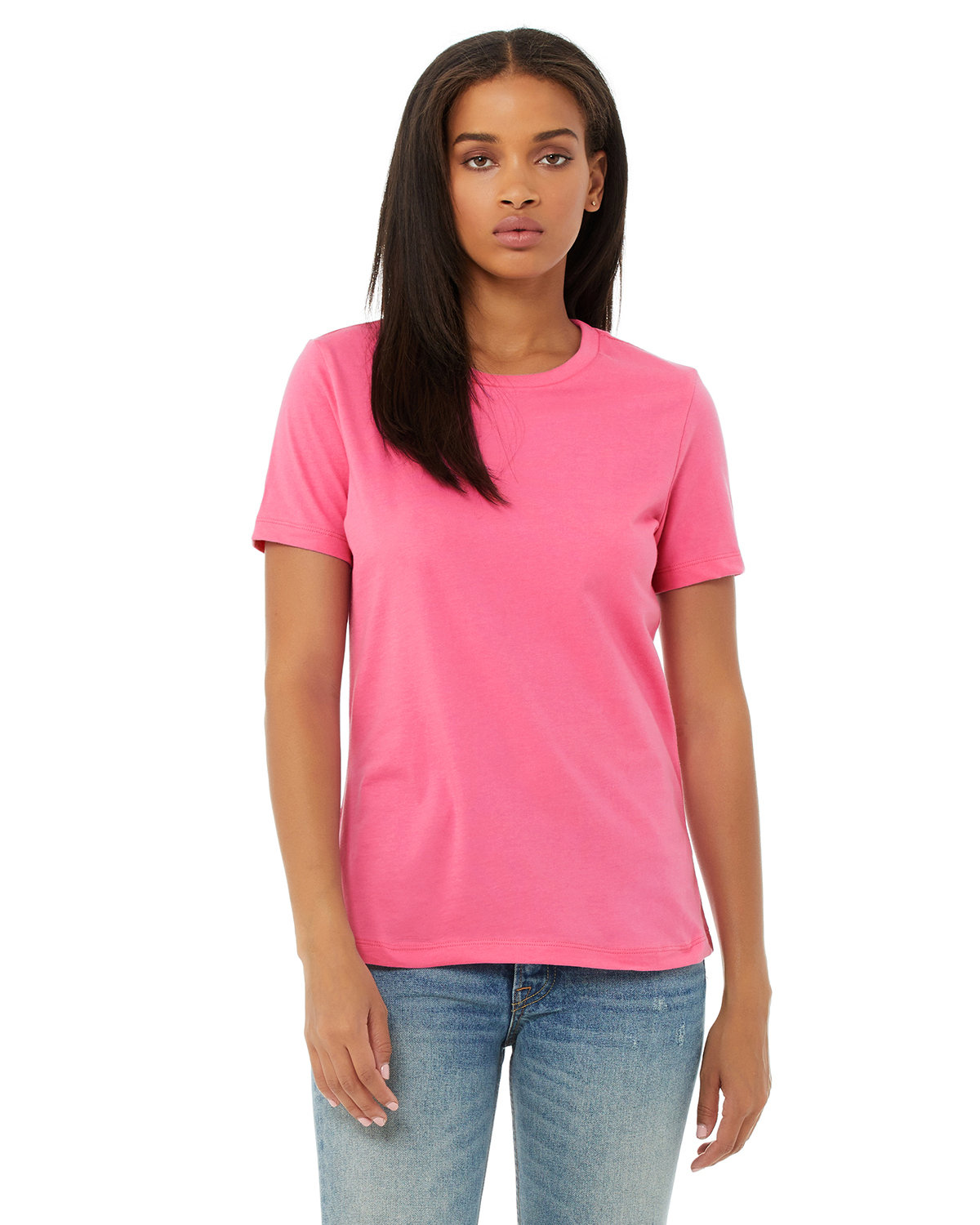 Custom Branded Bella+Canvas T-Shirts - Charity Pink