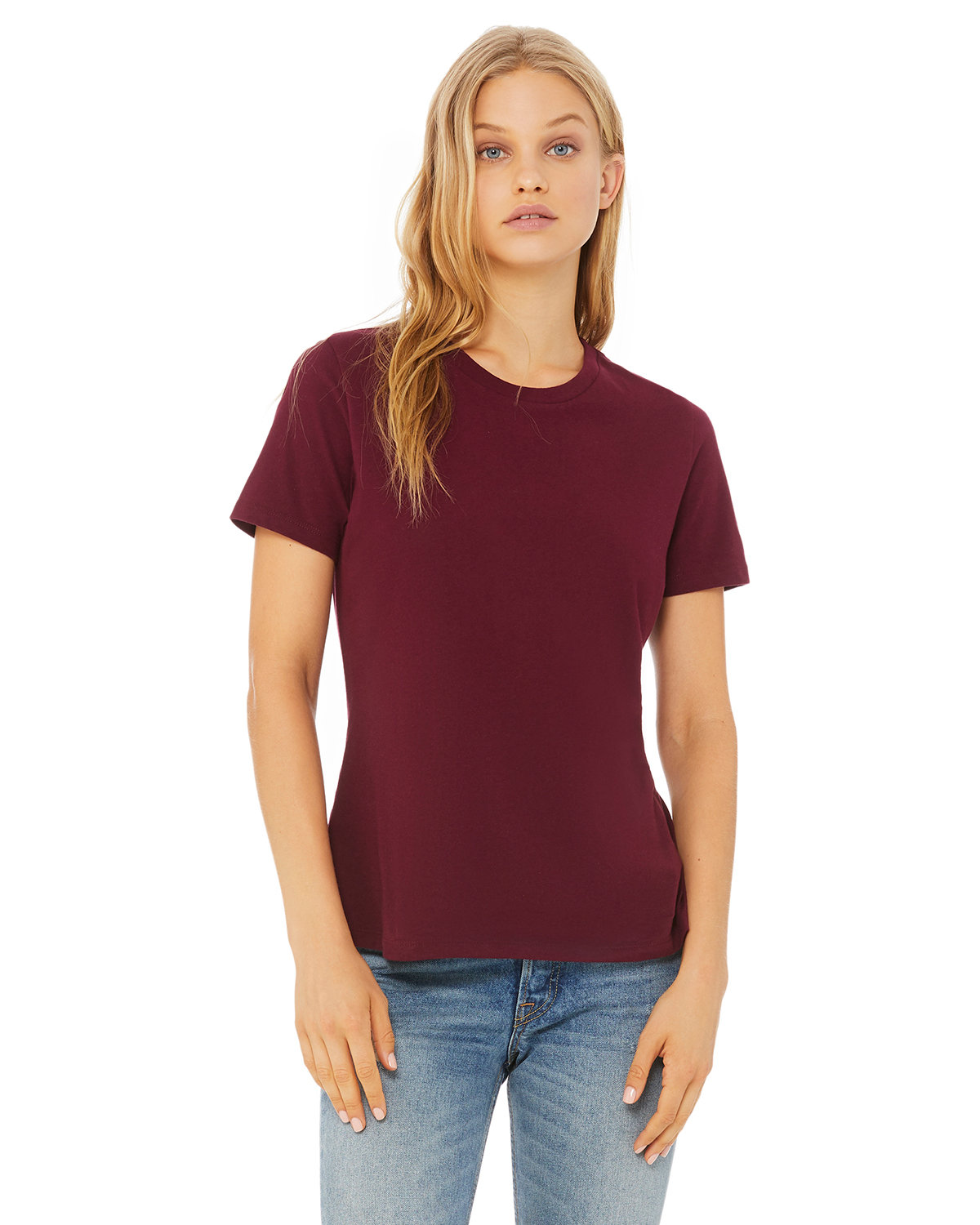 Branded Ladies’ Relaxed Jersey Short-Sleeve T-Shirt Leaf