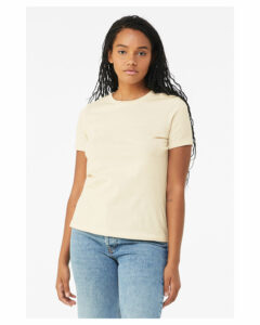 Branded Ladies’ Relaxed Jersey Short-Sleeve T-Shirt Mustard