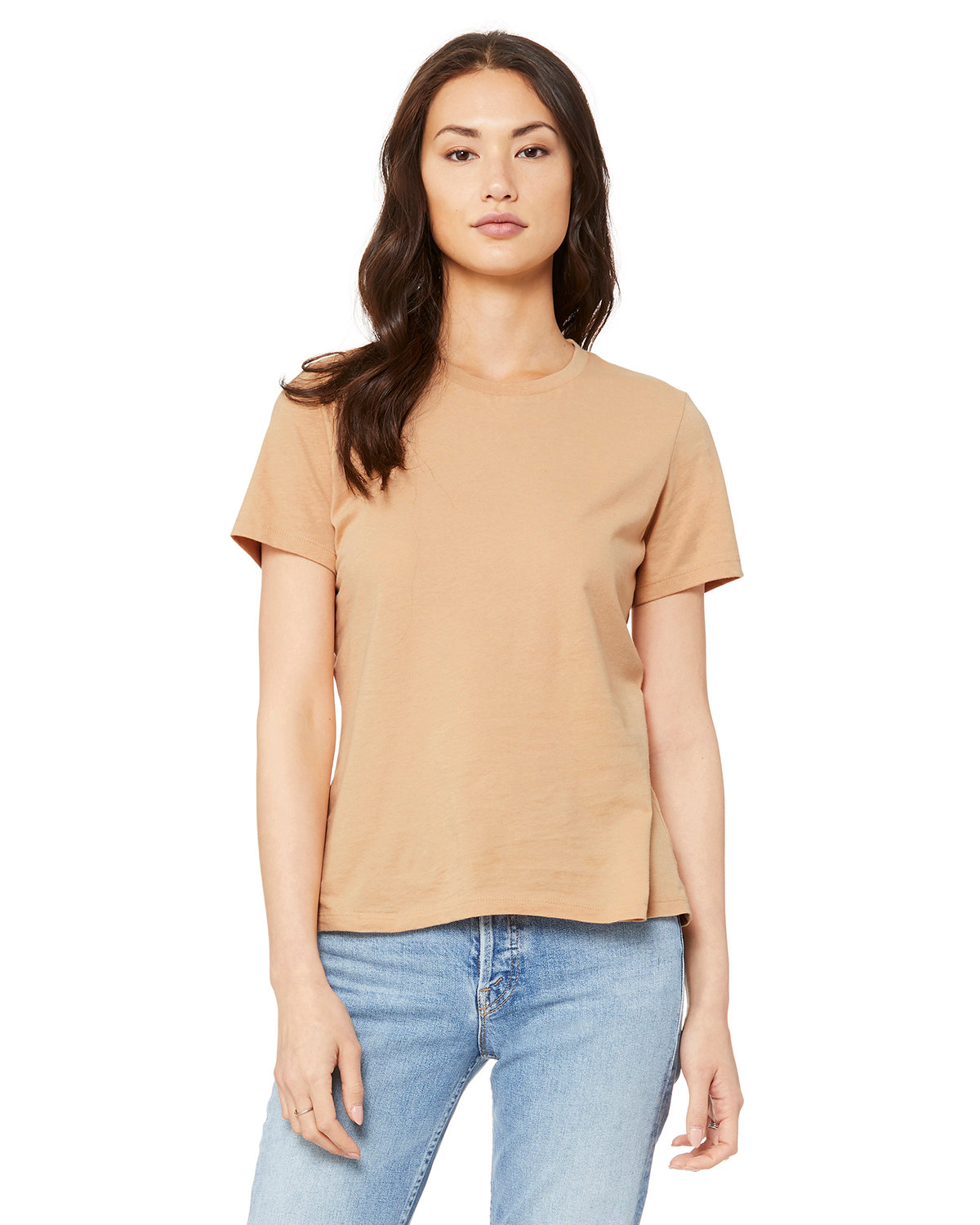 Branded Ladies’ Relaxed Jersey Short-Sleeve T-Shirt Sage