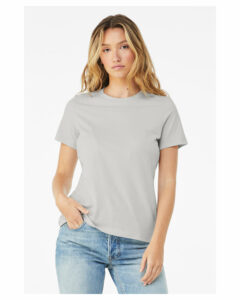 Branded Ladies’ Relaxed Jersey Short-Sleeve T-Shirt Sand Dune