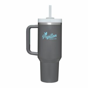Branded Stanley Quencher H2.O FlowState™ Tumbler 40 oz Charcoal 