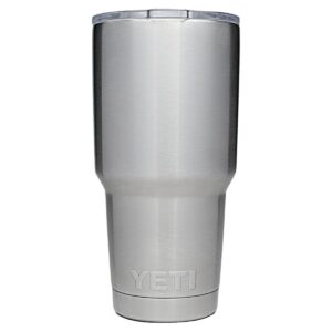 Branded YETI 30oz Rambler Stainless Steel