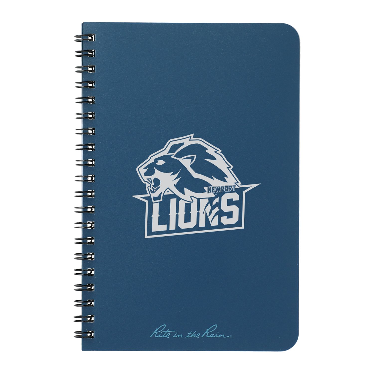 Branded 4.6” x 7” Rite in the Rain Side Spiral Notebook Blue