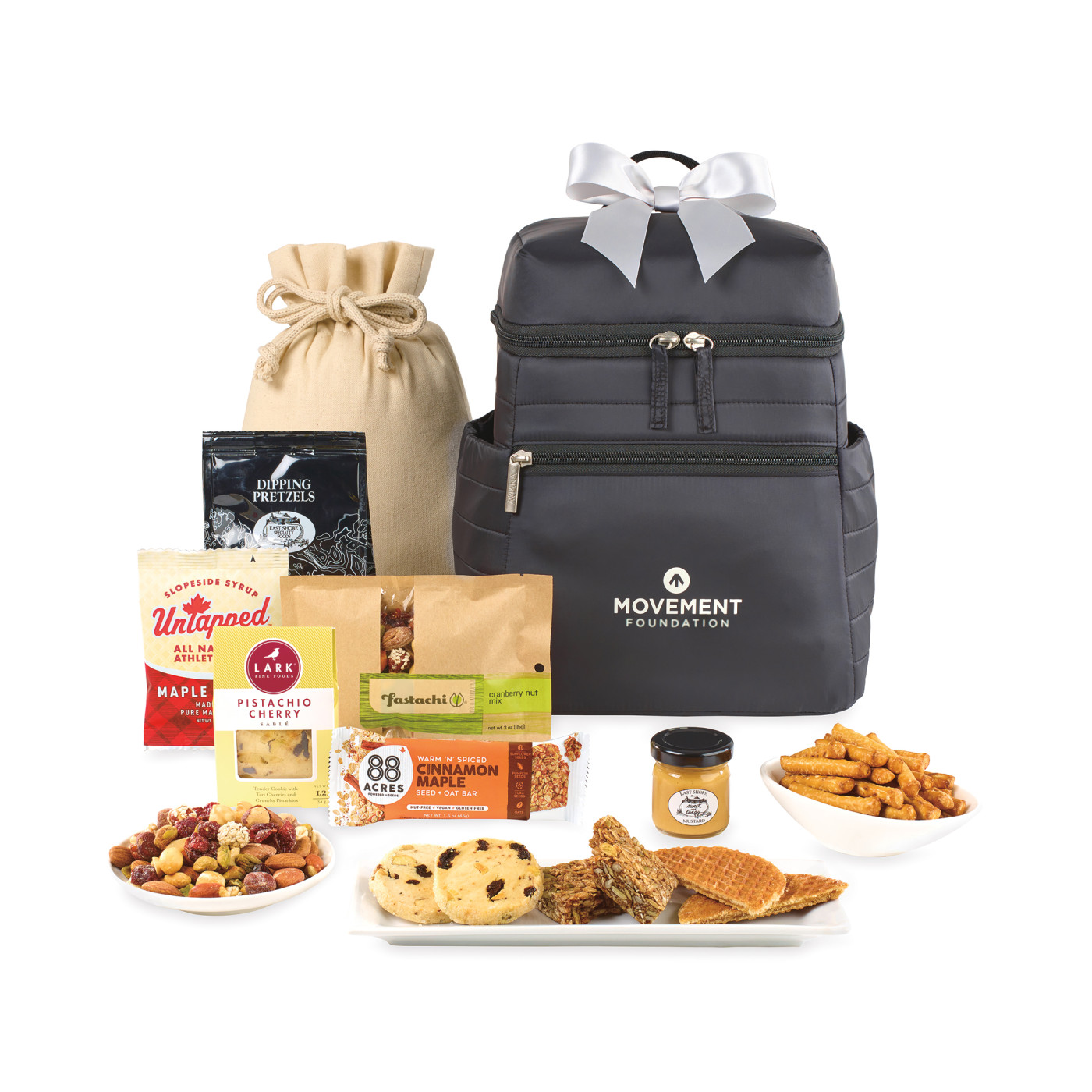 Custom Branded Aviana™ Gourmet Backpack Cooler - Black