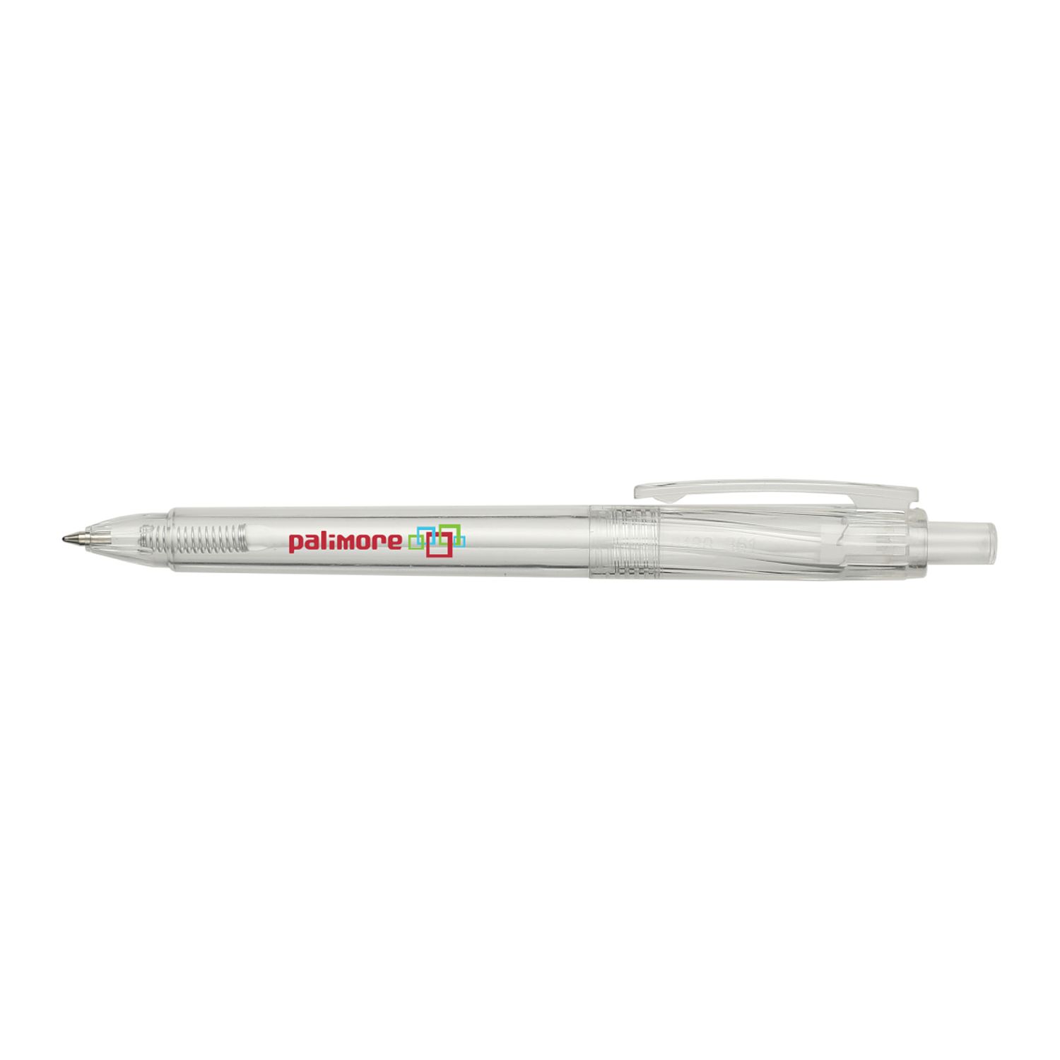 Branded FUNCTION RPET Quick-Dry Gel Pen Clear