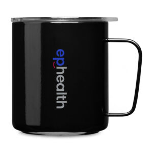 Branded MiiR® TruEnamel™ Camp Cup – 12 Oz Black