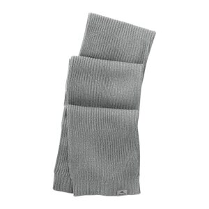 Branded Unisex RAVENLAKE Roots73 Knit Scarf Grey Mix