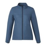 Custom Branded Women’s MORGAN Eco Water Resistant Lightweight Jacket - Denim