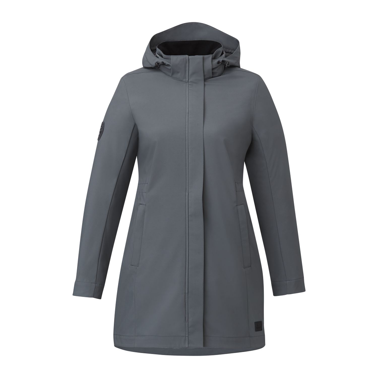 Branded Women’s Roots73 NAPANEE Eco REPREVE Waterproof Softshell Jacket Charcoal