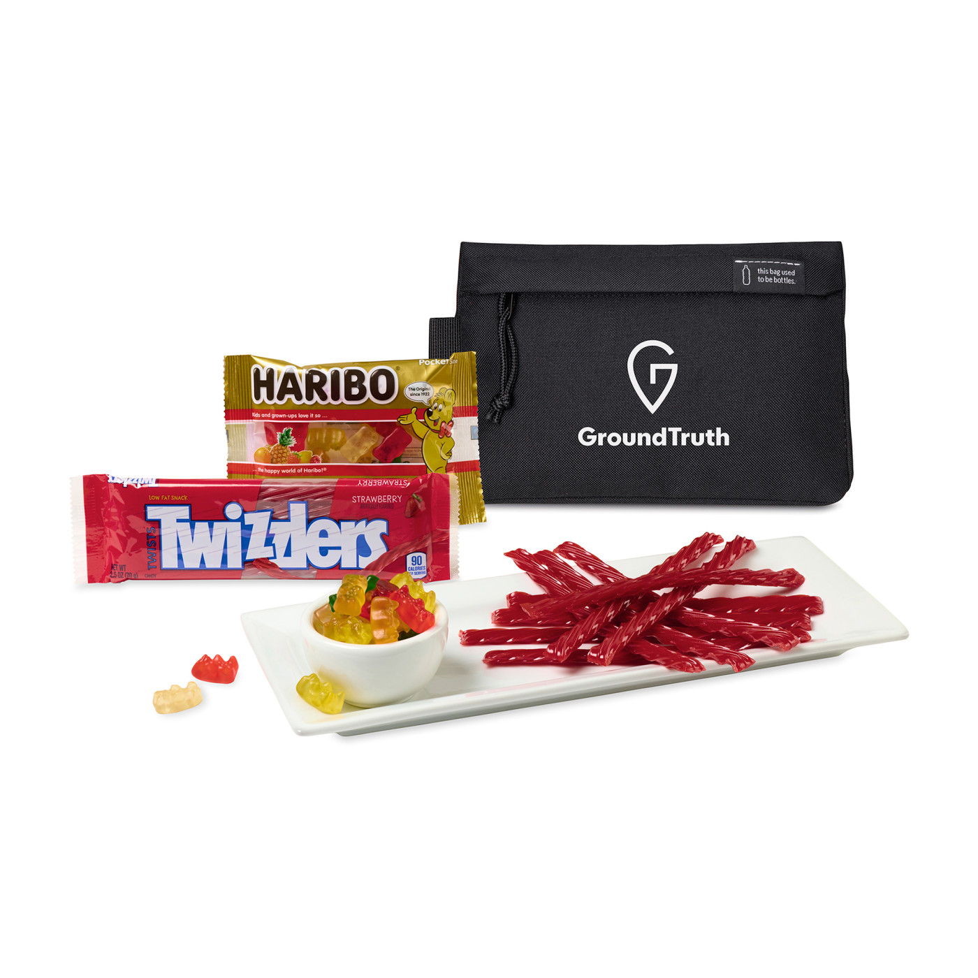 Custom Branded You’re Appreciated Sustainable Snack Pack - Black