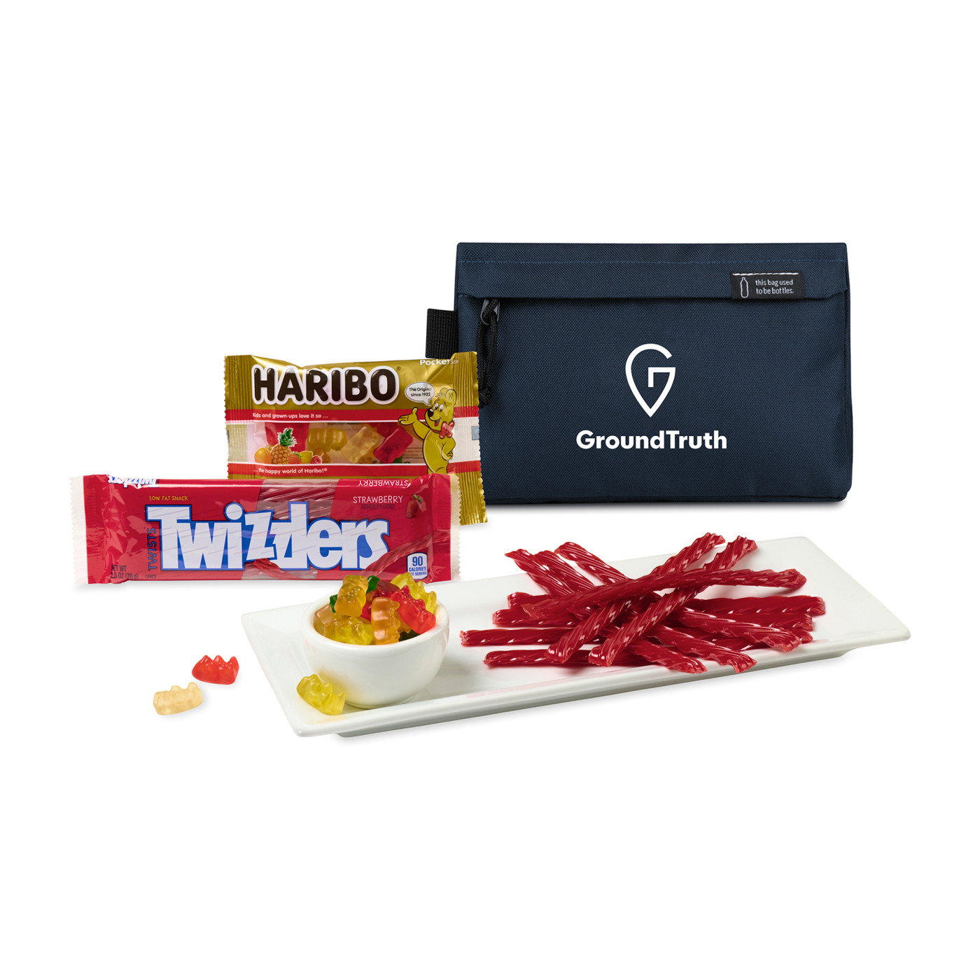 Custom Branded You’re Appreciated Sustainable Snack Pack - Navy