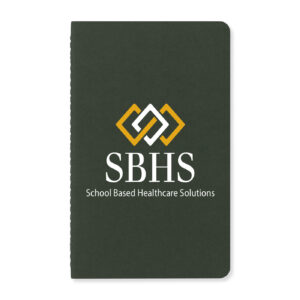 Branded Moleskine Cahier Ruled Large Journal Myrtle Green