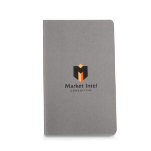 Branded Moleskine Cahier Ruled Large Journal Pebble Grey