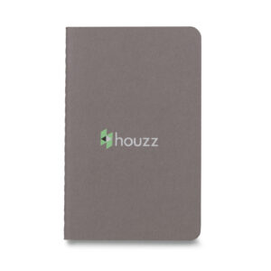 Branded Moleskine Cahier Ruled Pocket Journal Pebble Grey