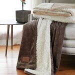Custom Branded Urban Alpaca Home Throw - Taupe/Vanilla