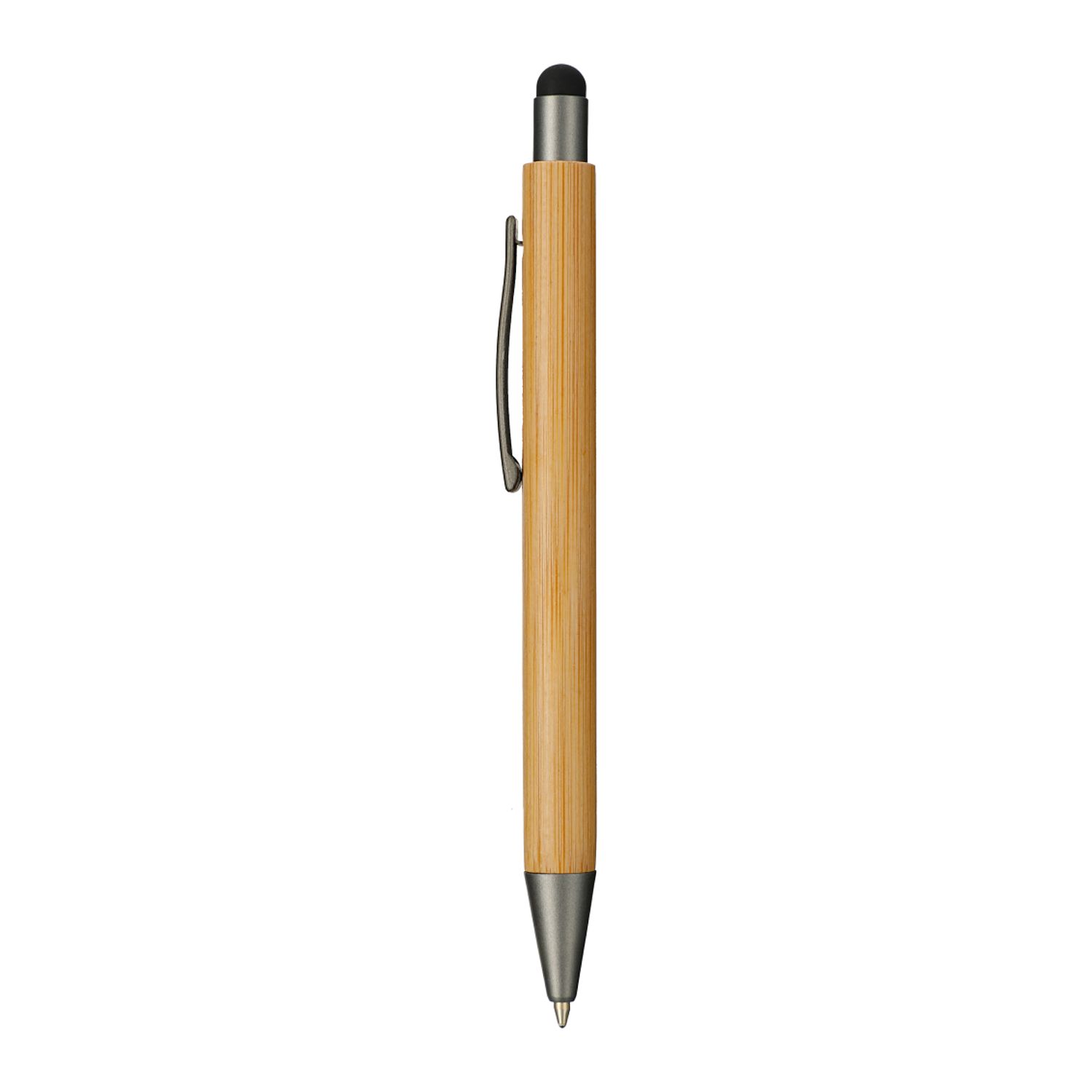 Custom Branded Bamboo Quick-Dry Gel Ballpoint Stylus