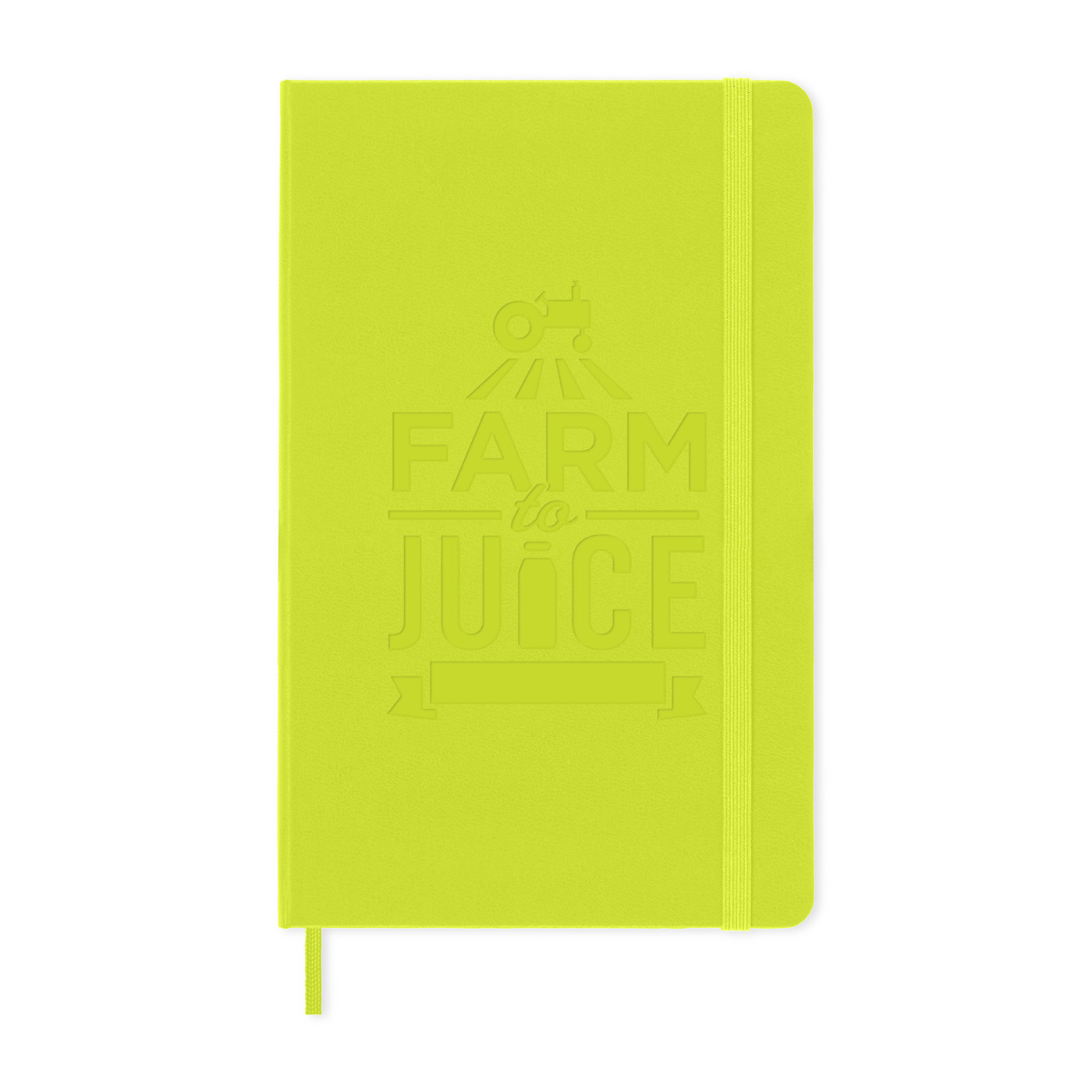 Custom Branded Moleskine Notebooks - Lemon Green