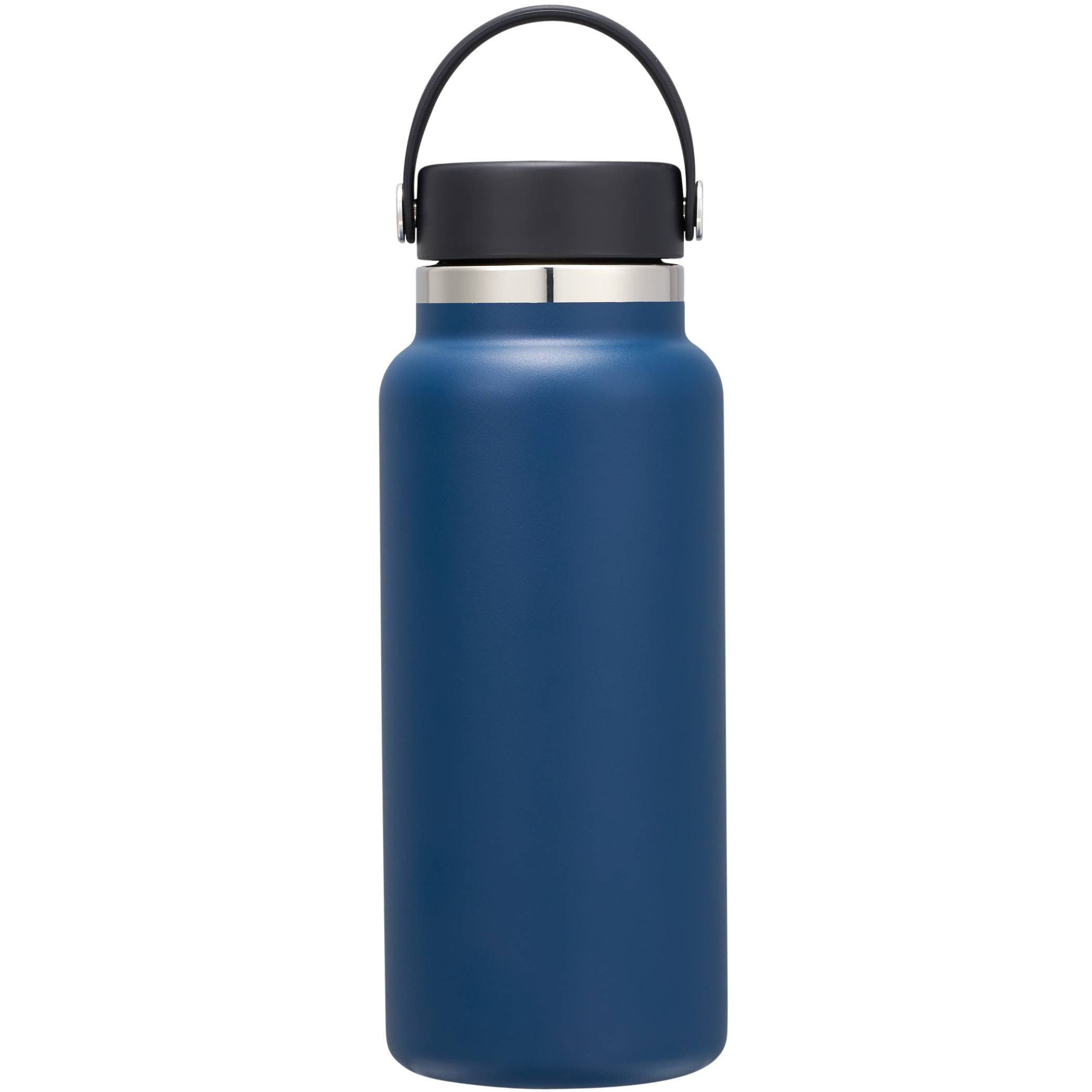 Branded Hydro Flask® Wide Mouth With Flex Cap 32oz Indigo