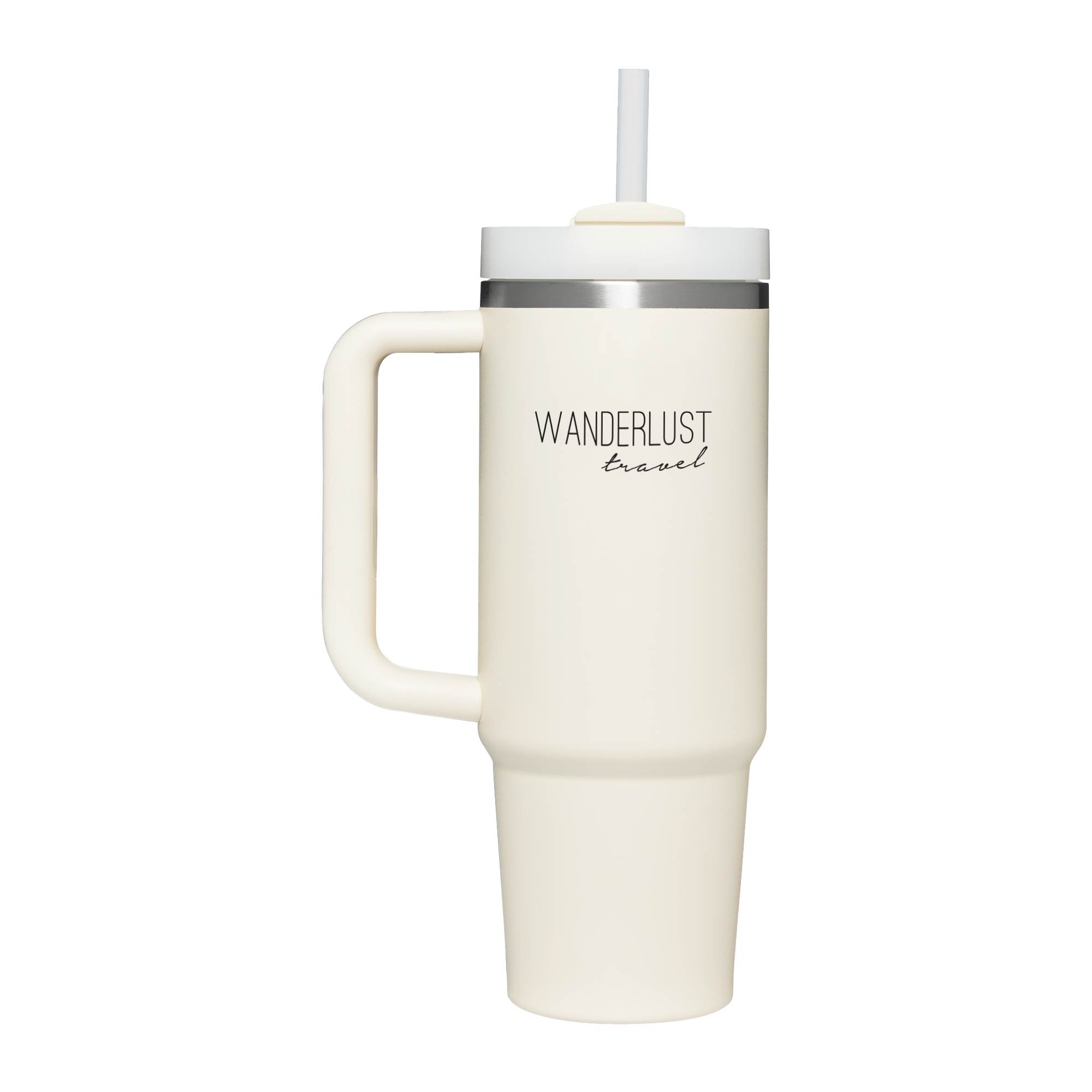 Branded Stanley Quencher H2.O FlowState™ Tumbler 30 oz Cream