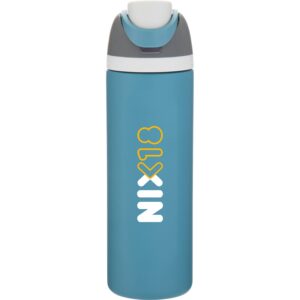 Branded 24 oz Owala Freesip Blue Oasis
